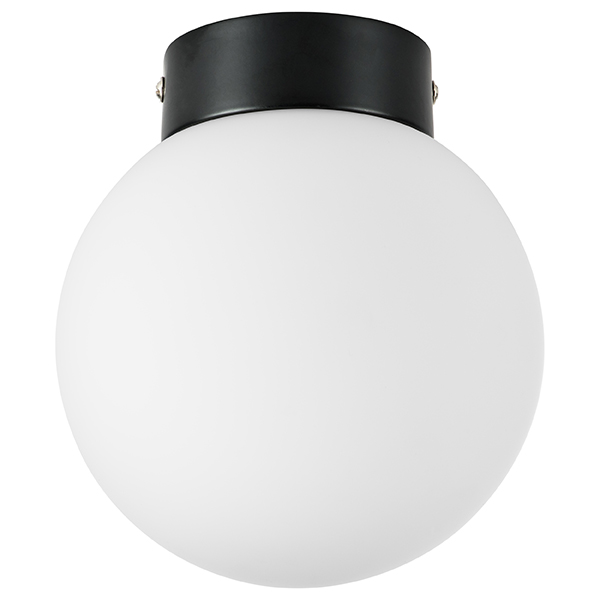 812017 Люстра GLOBO 1х40W E14 matt black/white в строительном магазине
