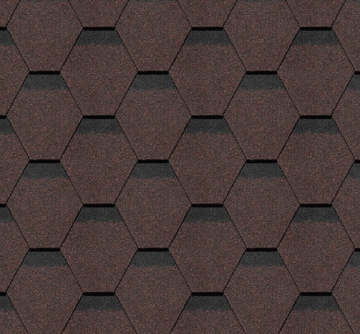 SBS модифицированная гибкая черепица Docke Pie Gold Шеффилд Корица