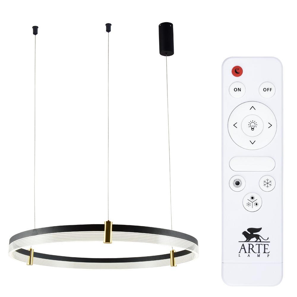Подвесная люстра Arte Lamp MERCURY A2183SP-1BK в строительном магазине