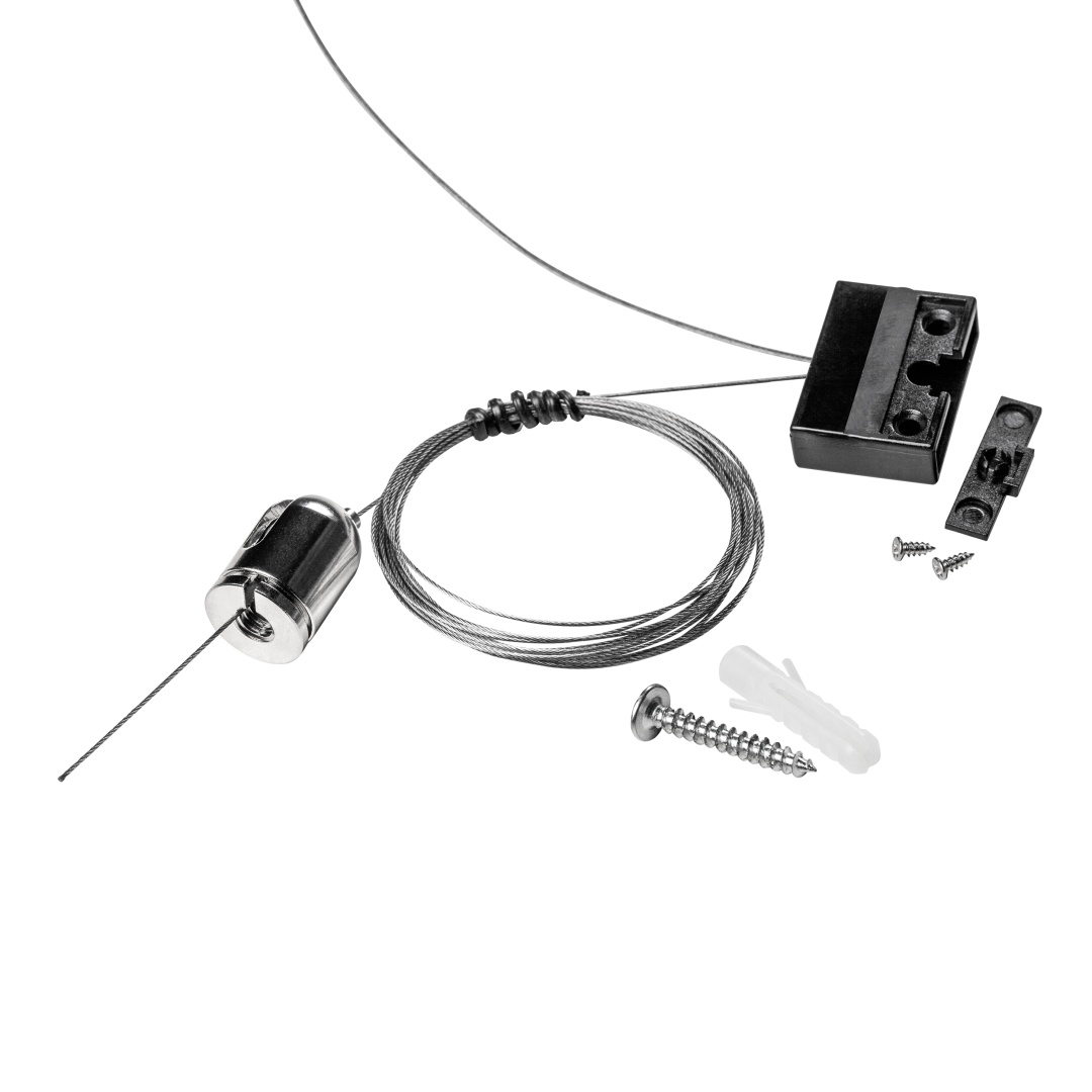 508972 Крепление настенно-потолочное д/хвоста тканевого трека д/светильников 208xxx NOVE ЧЕРНЫЙ в строительном магазине