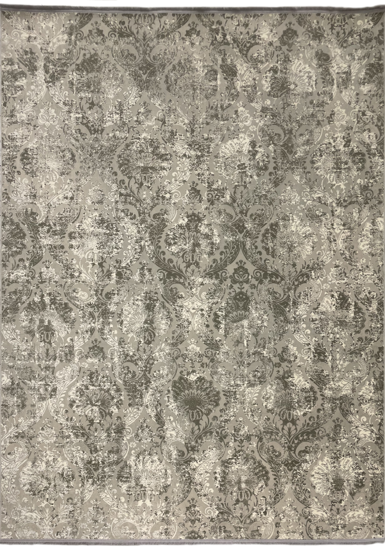 Ковер MONACO 1772 SILVER GRAY/WHITE CREAM в строительном магазине