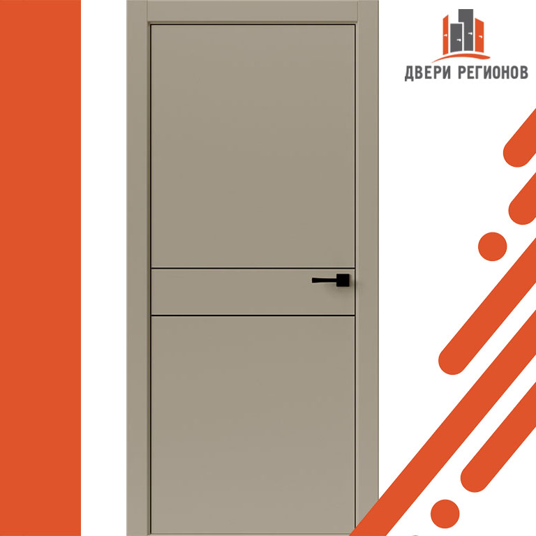 Дверь межкомнатная Тамбурат Лайт Геометрия (Tamburat Light Geometry) 4309 Лофт Мокко Глухая в строительном магазине