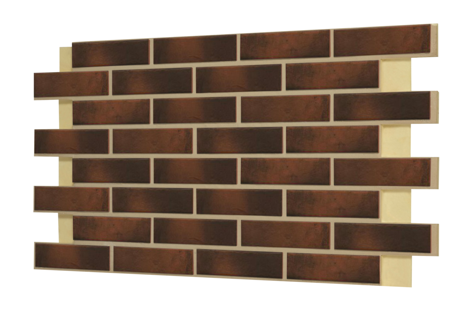 Термопанель ППУ Cerrad Retro Brick Chili 102,8 x 61,6
