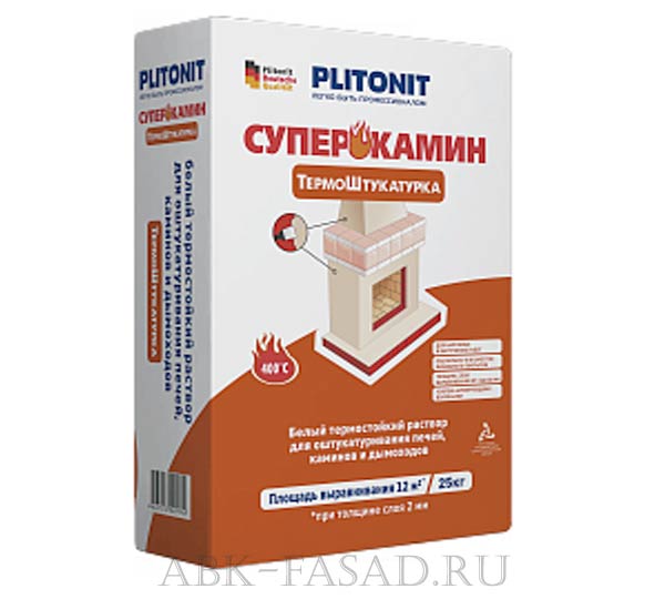 Plitonit «СуперКамин Термо белая»