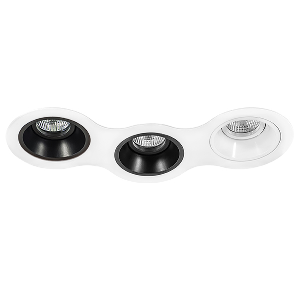 D696070706 Светильник DOMINO ROUND МR16 (214696+214607+214607+214606) в строительном магазине