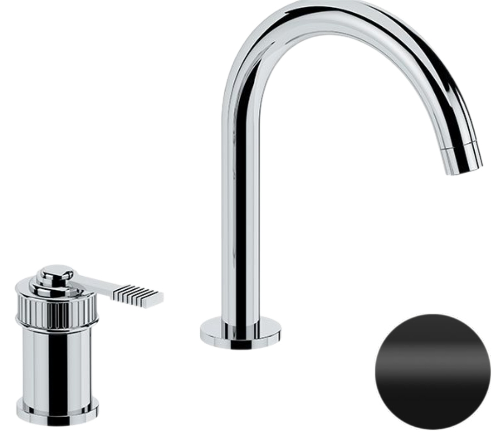 Смеситель для раковины Remer Atelier AL57NO, черный матовый в строительном магазине