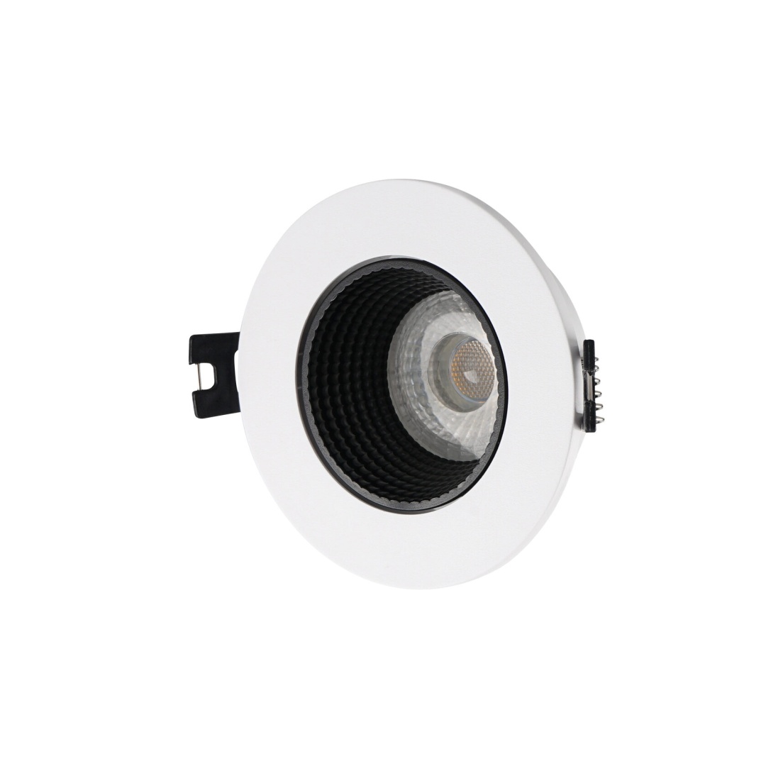 DK3061-WH+BK Встраиваемый светильник, IP 20, 10 Вт, GU5.3, LED, белый/черный, пластик в строительном магазине