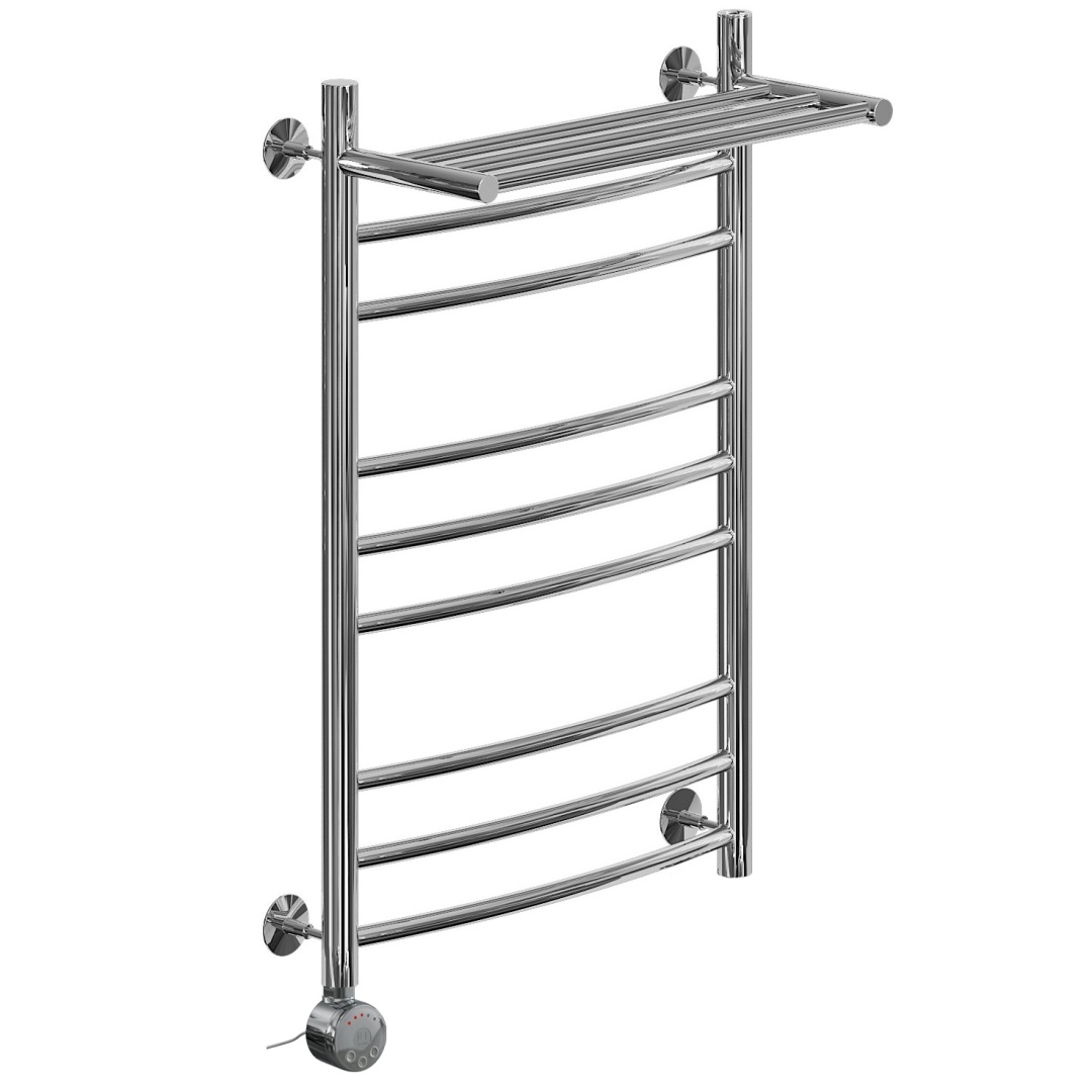 Полотенцесушитель электрический Ника ARC ЛД (Г2) ВП 80/50 левый тэн в строительном магазине