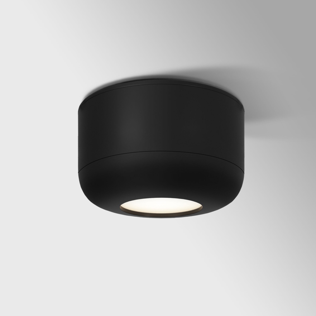Светильник потолочный светодиодный 7W 4000K чёрный 25088/LED в строительном магазине