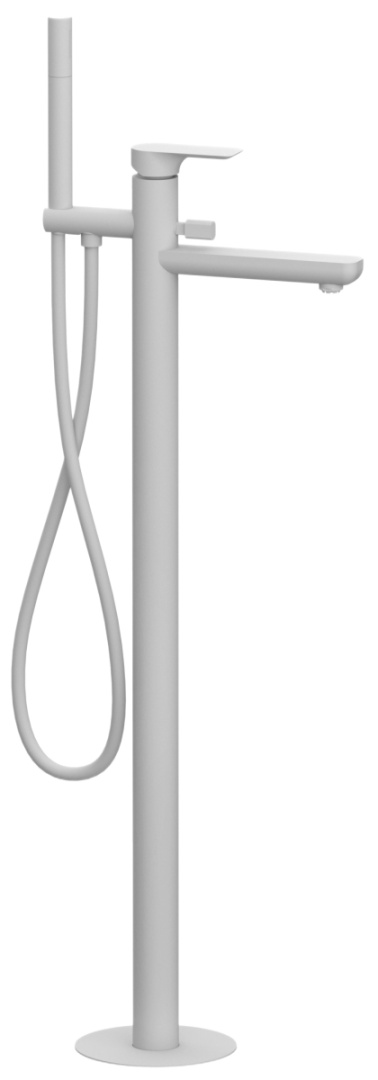 Смеситель для ванны Remer Infinity I08BO, белый матовый в строительном магазине