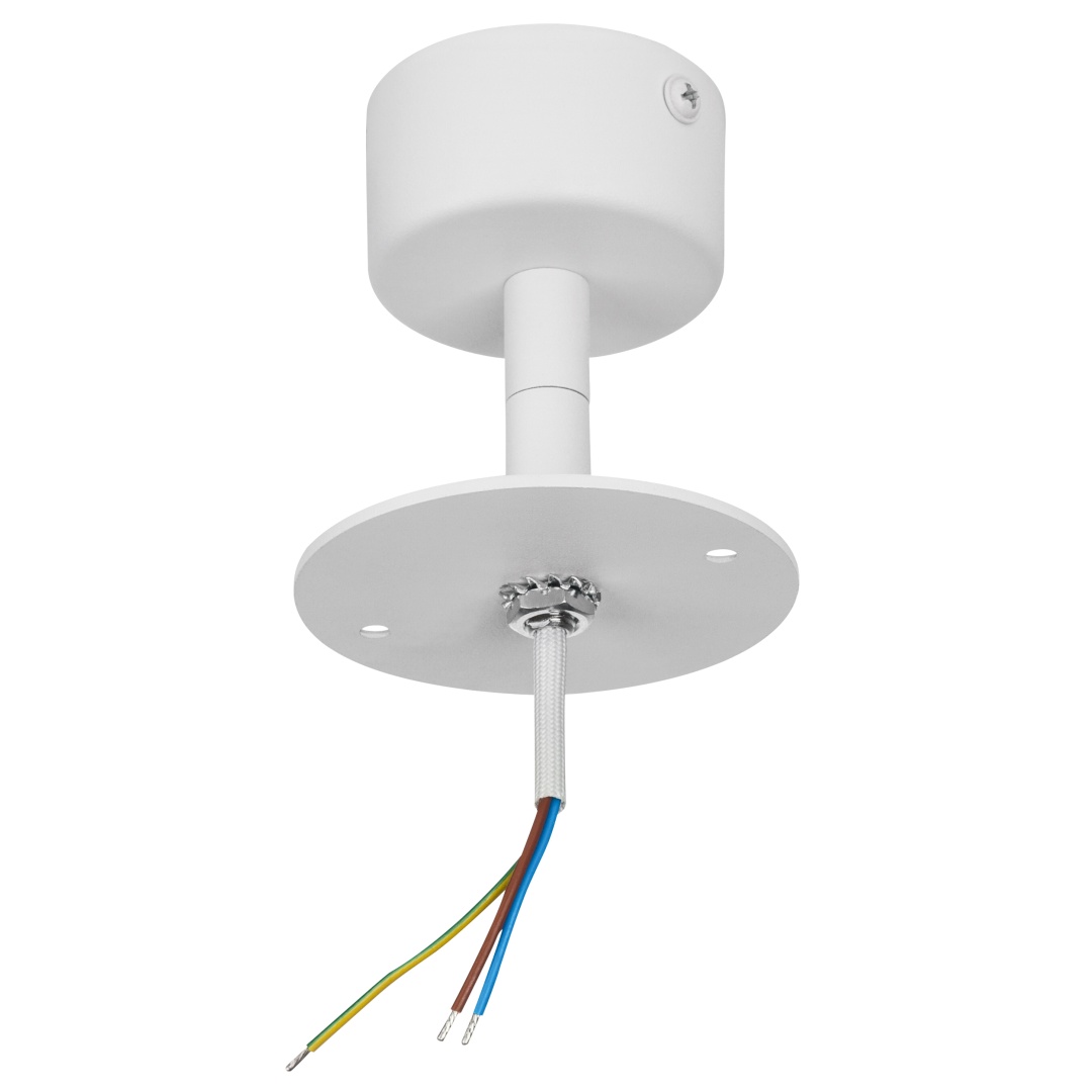 590106 Потолочное крепление RULLO для светильников 213486 GX53/21648x (D80) БЕЛЫЙ в строительном магазине