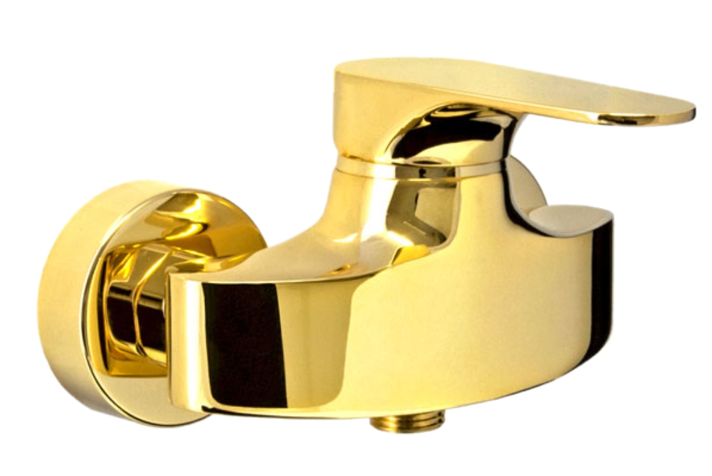 Смеситель для душа Remer Class Line LC31DO, золото глянцевое в строительном магазине