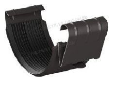 Соединитель желоба Металл Профиль Foramina PUR D125 Ral 7024