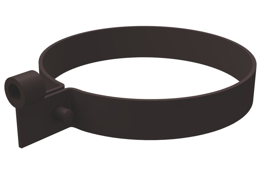 Хомут трубы ПВХ Grand Line Стандарт коричневый