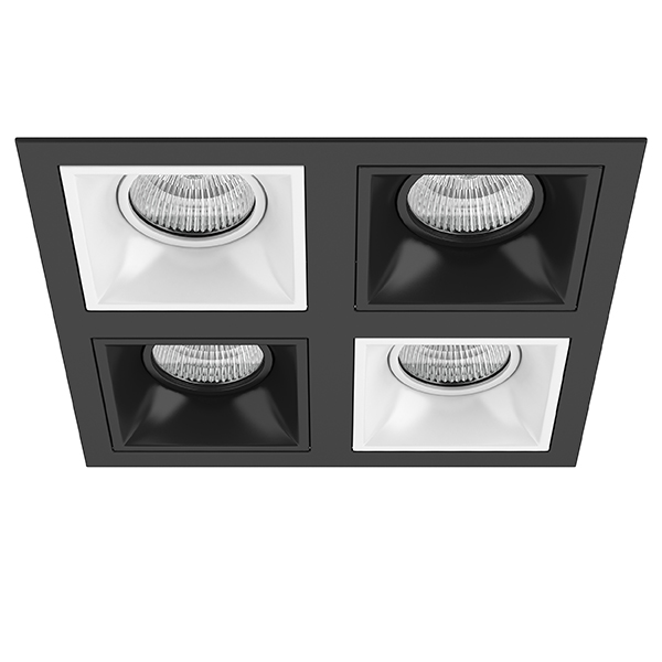 D54706070607 Светильник DOMINO QUADRO МR16 (214547+214506+214507+214506+214507) в строительном магазине