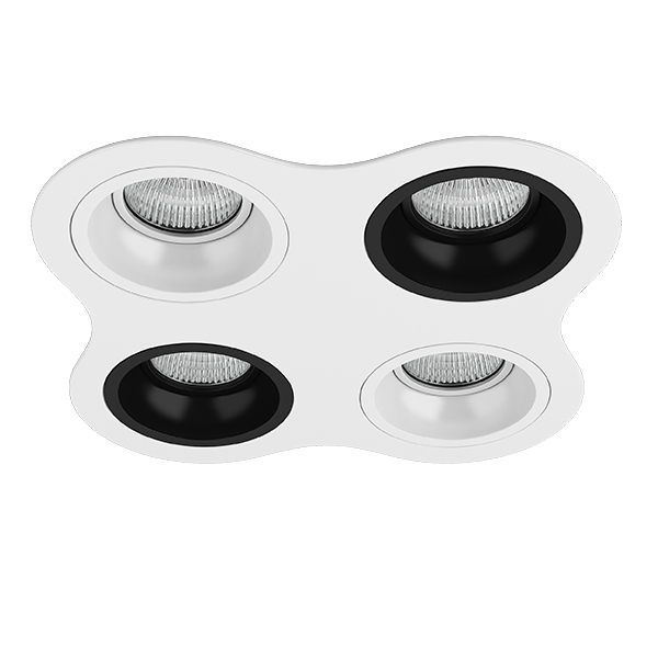 D64606070607 Светильник DOMINO ROUND МR16 (214646+214606+214607+214606+214607) в строительном магазине