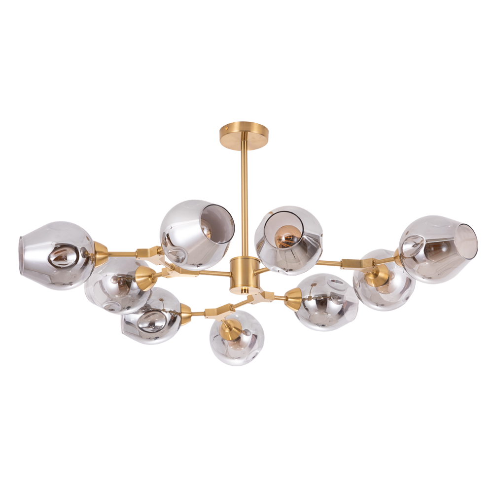 Люстра на штанге Arte Lamp YUKA A7759PL-9PB в строительном магазине