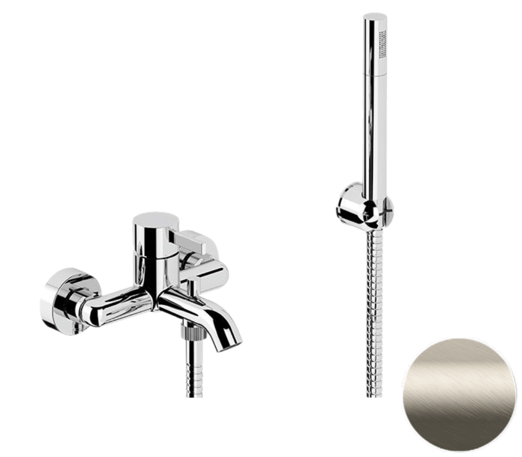 Смеситель для ванны Remer Metrica MC02XV, сталь в строительном магазине