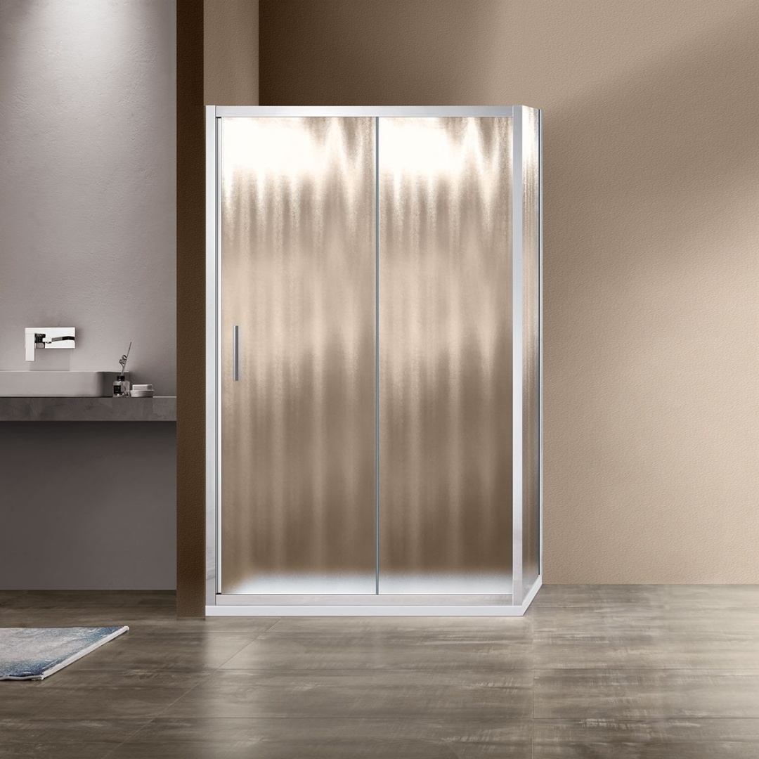 Душевой уголок Vincea Garda VSR-1G1016CH, 1600x1000, хром, стекло шиншилла в строительном магазине