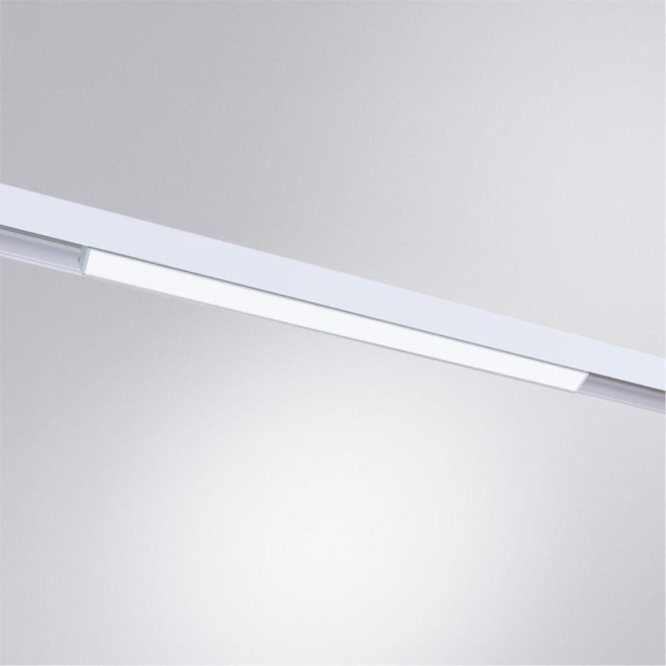 Трековый светодиодный светильник Arte Lamp Linea A4663PL-1WH в строительном магазине