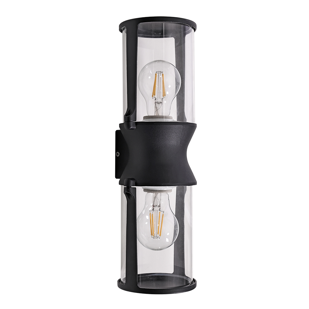 Уличный настенный светильник Arte Lamp MINCHIR A8306AL-2BK в строительном магазине