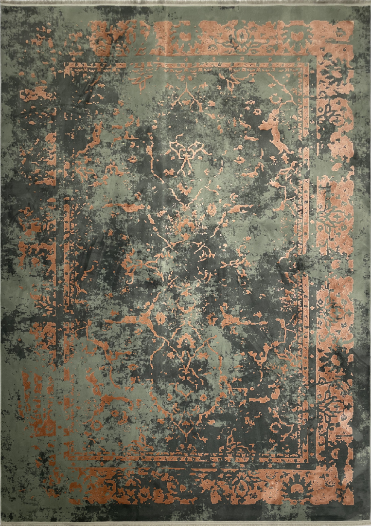 Ковер TEHRAN 2595 COAL GRAY/PINK в строительном магазине