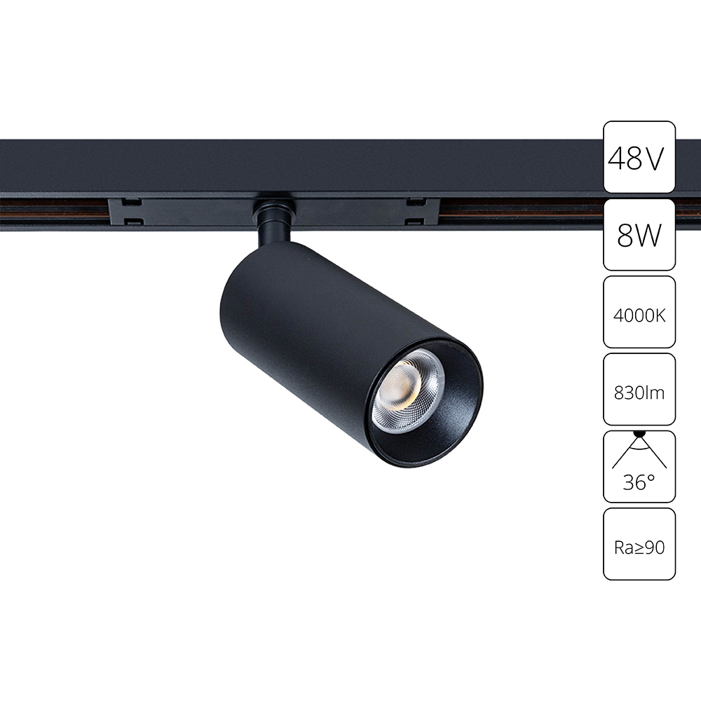 Магнитный трековый светильник Arte Lamp OPTIMA A7260PL-1BK в строительном магазине