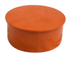 Заглушка для наружной канализации 200мм в строительном магазине