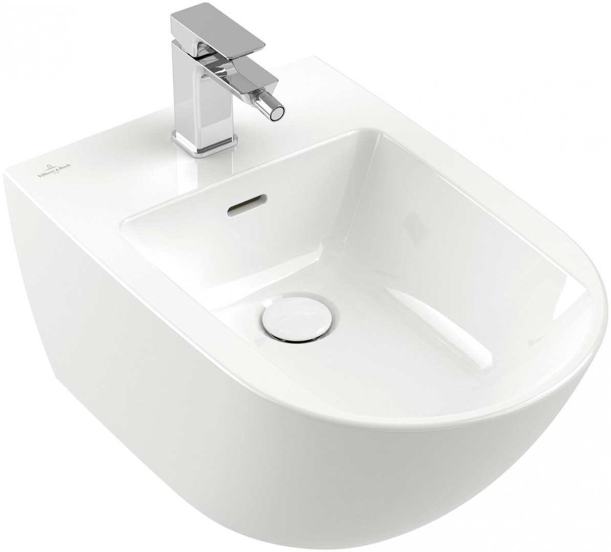 Биде подвесное Villeroy & Boch Subway 3.0 447000R1 (4470 00 R1) CeramicPlus в строительном магазине