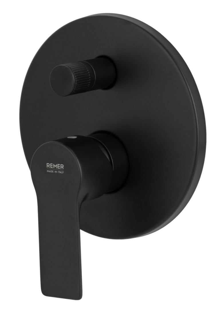 Смеситель для душа Remer Energy EY09HNO, черный матовый в строительном магазине