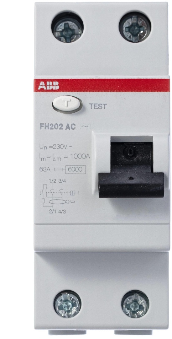 Abb fh202 ac 40a схема подключения