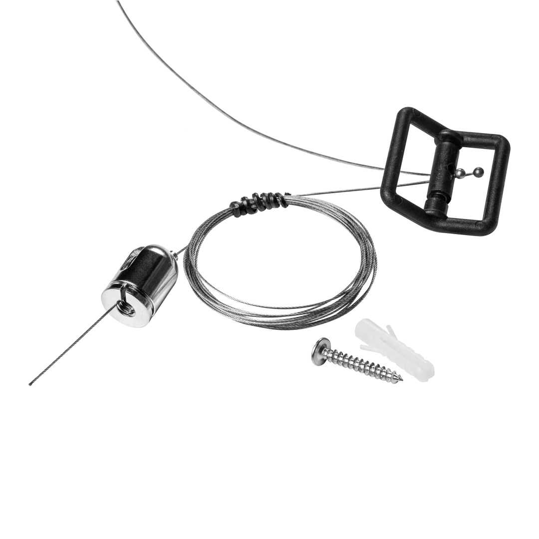 508971 Крепление потолочное д/тканевого трека д/светильников 208xxx NOVE ЧЕРНЫЙ в строительном магазине