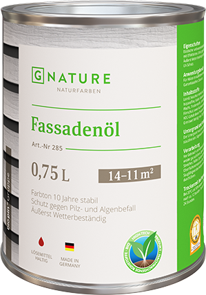 Масло для фасада G Nature 285 (Джи Натур) Синий металлик 10л в строительном магазине