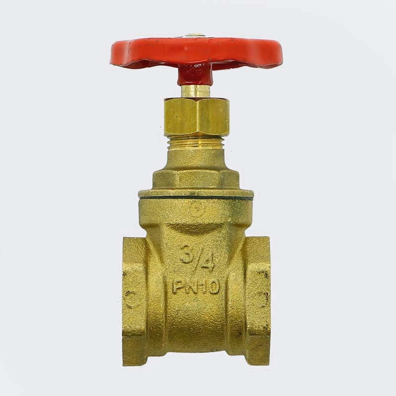 Задвижка клиновидная ВВ латунная PN10 UNI-FITT 3/4“ в строительном магазине