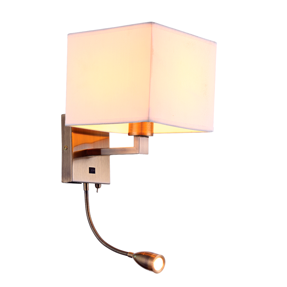 Бра Arte Lamp HALL A9249AP-2AB в строительном магазине