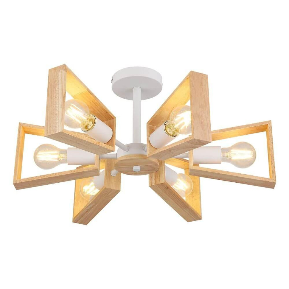Потолочная люстра Arte Lamp Brussels A8030PL-6WH в строительном магазине