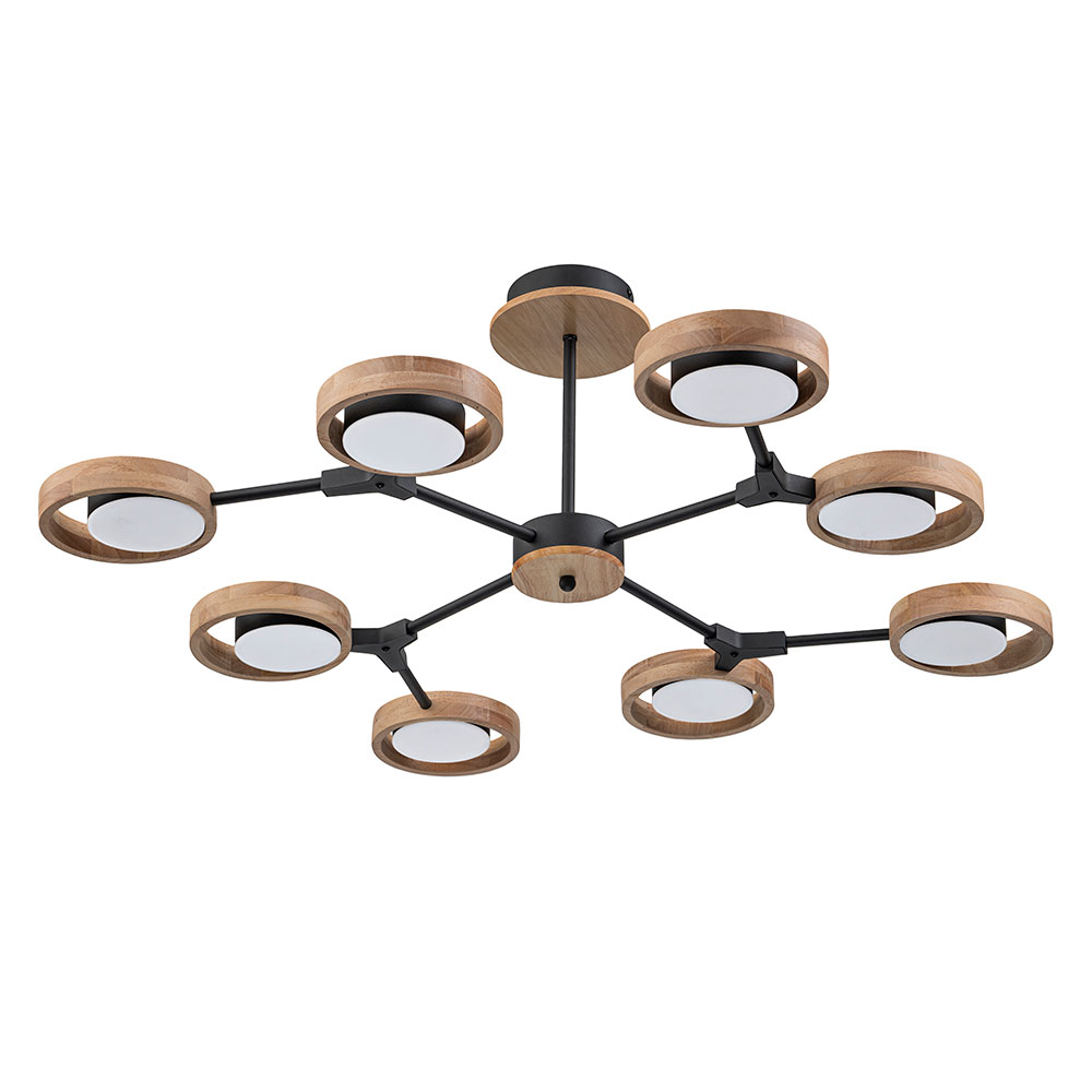 Люстра на штанге Arte Lamp SIGNORA A2454PL-8BK в строительном магазине