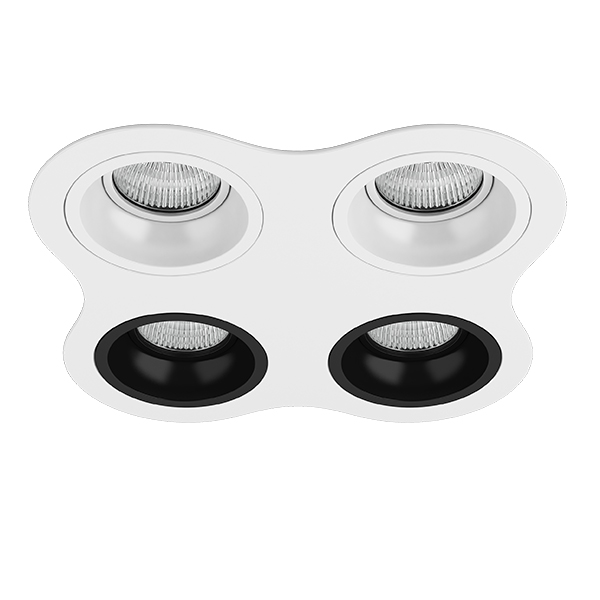 D64606060707 Светильник DOMINO ROUND МR16 (214646+214606+214606+214607+214607) в строительном магазине