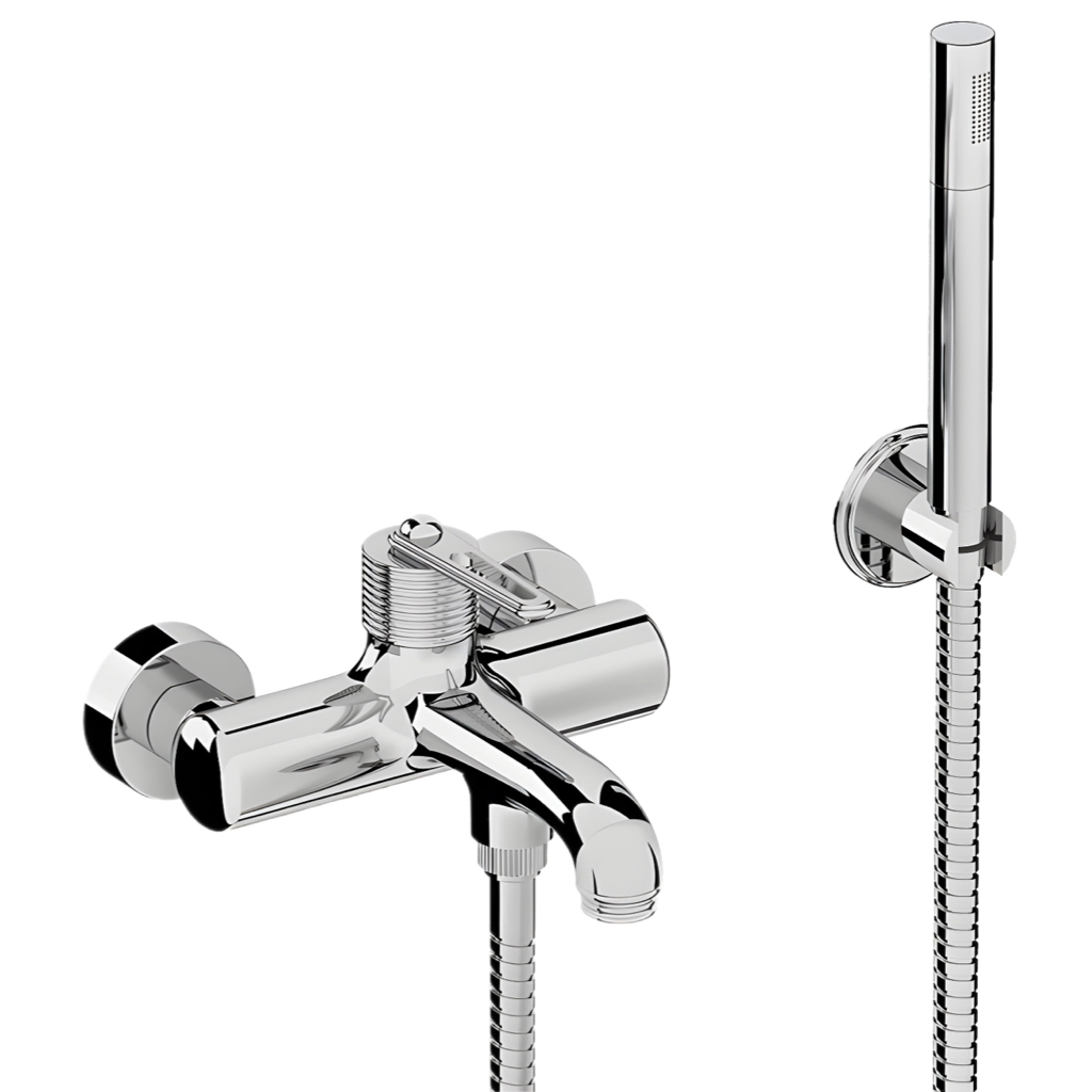 Смеситель для ванны Daniel Brooklyn BY610CR в строительном магазине