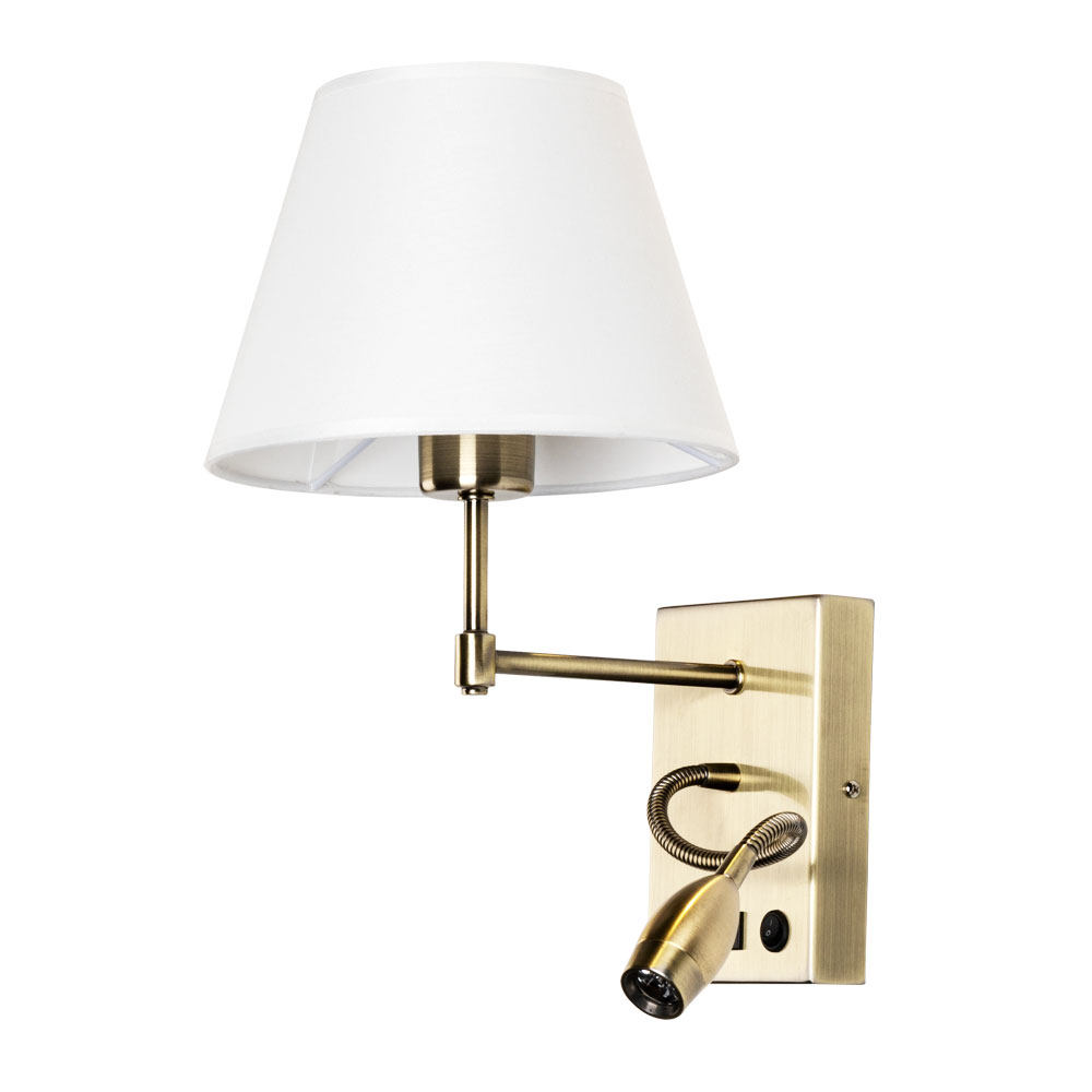 Бра Arte Lamp ELBA A2581AP-2AB в строительном магазине