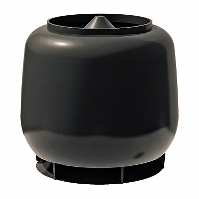 Колпак для трубы ТехноНиколь D160 Черный