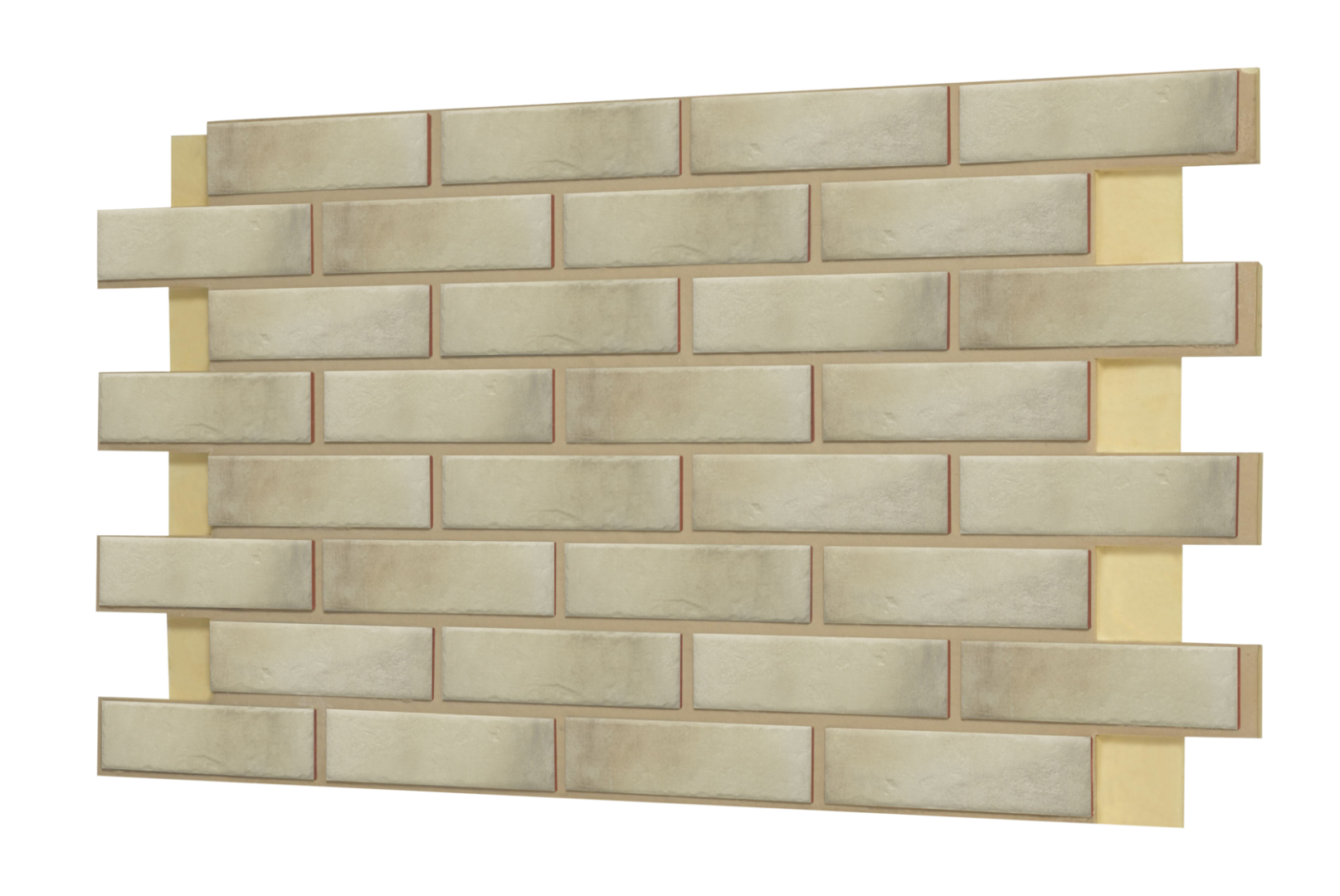 Термопанель ППУ Cerrad Retro Brick Salt 102,8 x 61,6