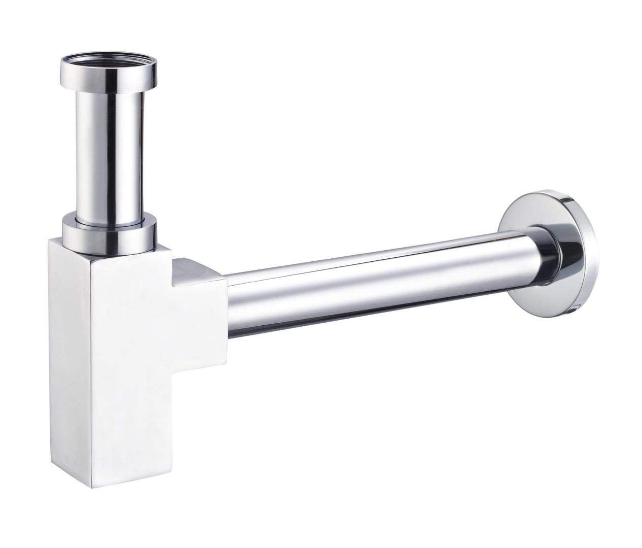 Сифон для раковины BelBagno BB-SMQ2-01 хром в строительном магазине