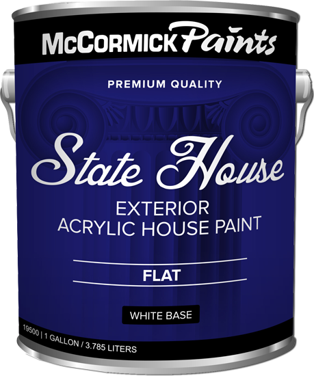 Краска фасадная McCormick (Маккормик) Paints State House (Стаит Хаус) Акриловая латексная 0,9л в строительном магазине
