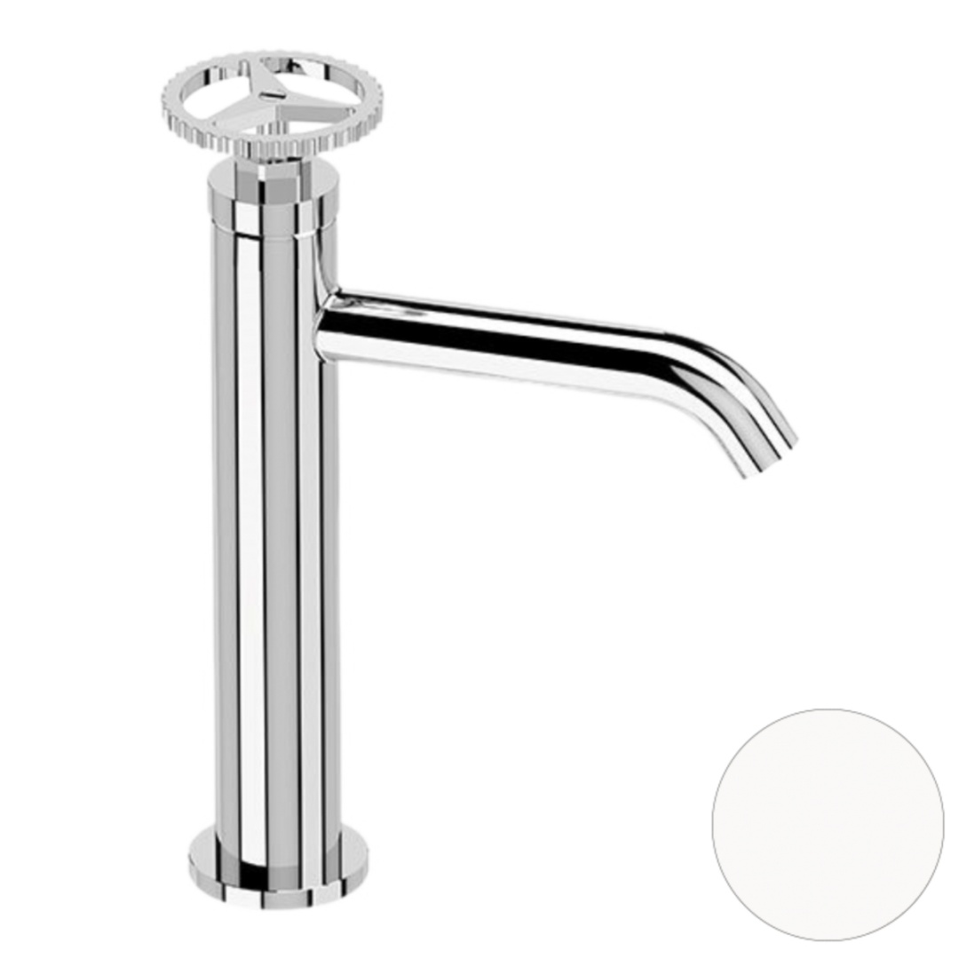 Смеситель для раковины Remer Chrono CH12ABO, белый матовый в строительном магазине