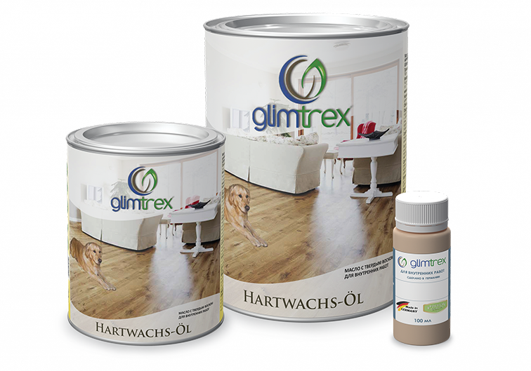 Масло с воском Glimtrex (Глимтрекс) для пола стен и потолков белое 0,1л в строительном магазине