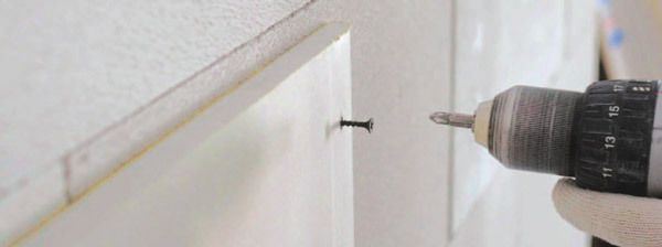 Монтаж панелей КНАУФ-Акуборд на стену из пеноблоков Монтаж панелей КНАУФ-Акуборд на стену из пеноблоков