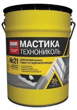 Для изоляции используется замазка, основой которой выступает битум Мастика битумная