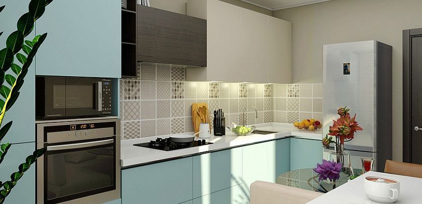 Классическое распределение элементов рабочей зоны