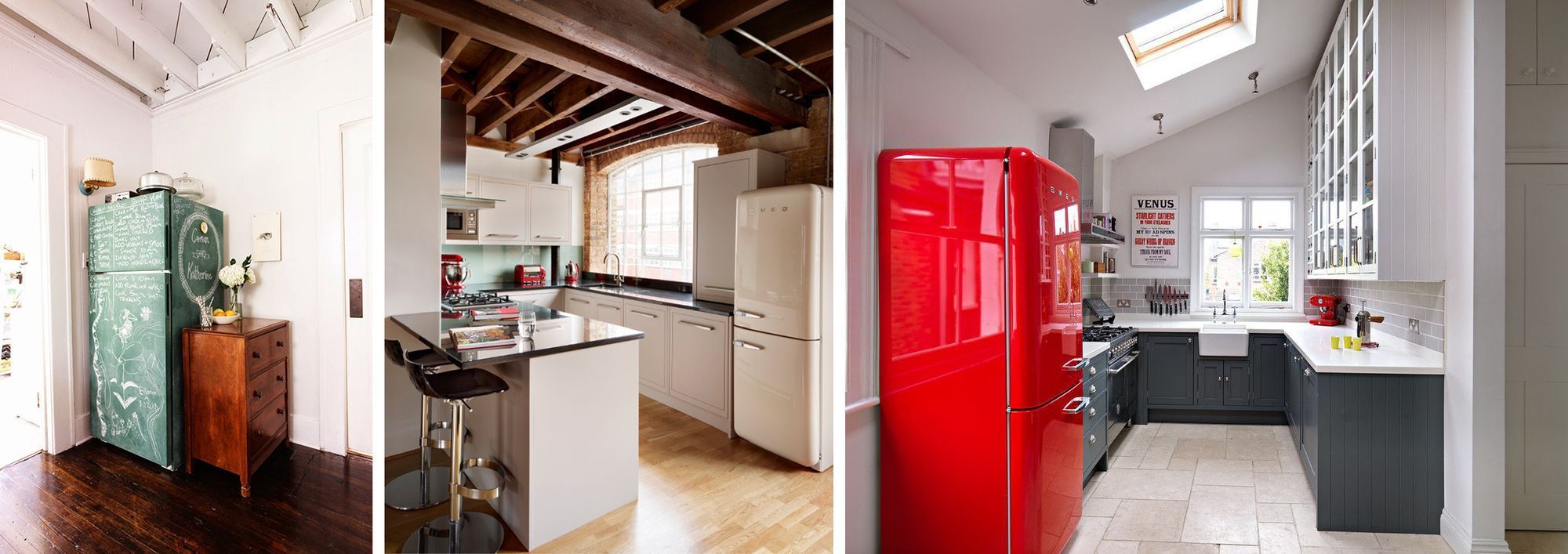 Варианты установки холодильника